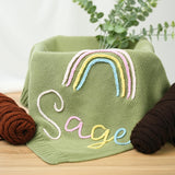 Personalized Knit Baby Blanket — 4 — image 7
