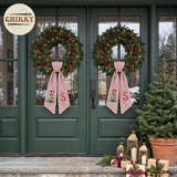 Christmas Personalized Wreath Sash — image 3