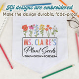 Personalized Embroidered Teacher Banner — 10 — image 5