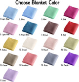 Personalized Knit Baby Blanket — 3 - Dinosaur — image 7