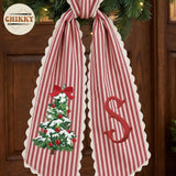 Christmas Personalized Wreath Sash — image 4