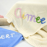 Personalized Knit Baby Blanket — 4 — image 3