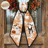 Halloween Personalized Wreath Sash — image 4
