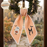 Halloween Personalized Wreath Sash — image 6