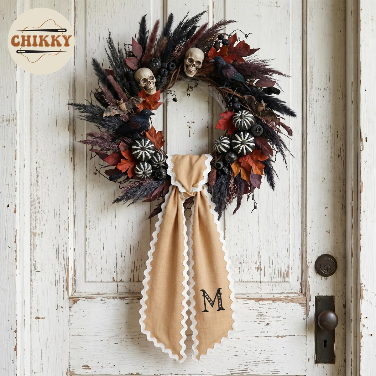 Christmas Personalized Wreath Sash — image 9