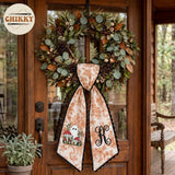 Halloween Personalized Wreath Sash — image 2