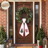 Christmas Personalized Wreath Sash — image 2
