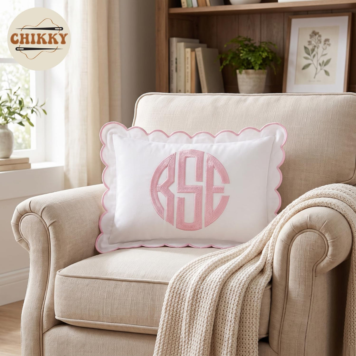 Personalized Embroidered Pillow Cover — 7 — image 5