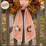 Halloween Personalized Wreath Sash — image 2