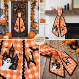 Halloween Personalized Wreath Sash — image 5