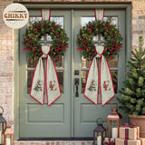 Christmas Personalized Wreath Sash — image 3