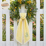 Christmas Personalized Wreath Sash — image 4