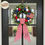 Patriotic Personalized Wreath Sash — 10 - America 250 — image 6