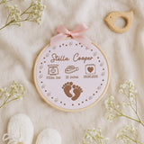 Personalized Embroidered Baby Name Hoop — 12 — image 8
