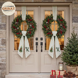 Christmas Personalized Wreath Sash — image 2