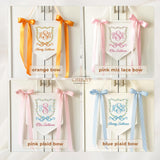 Personalized Embroidered Baby Name Banner — 9 — image 7