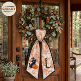 Halloween Personalized Wreath Sash — image 4