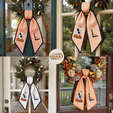 Halloween Personalized Wreath Sash — image 6
