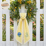 Christmas Personalized Wreath Sash — image 4