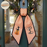 Halloween Personalized Wreath Sash — image 6