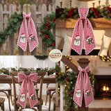 Christmas Personalized Wreath Sash — image 5