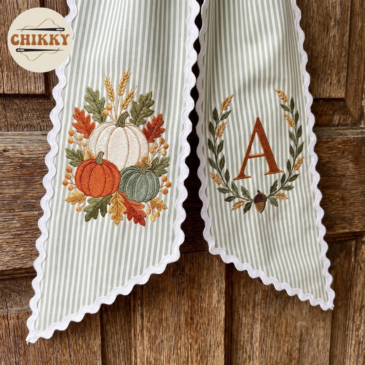 Halloween Personalized Wreath Sash — image 8