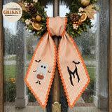 Halloween Personalized Wreath Sash — image 3