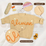 Personalized Baby Name Sweater — image 2