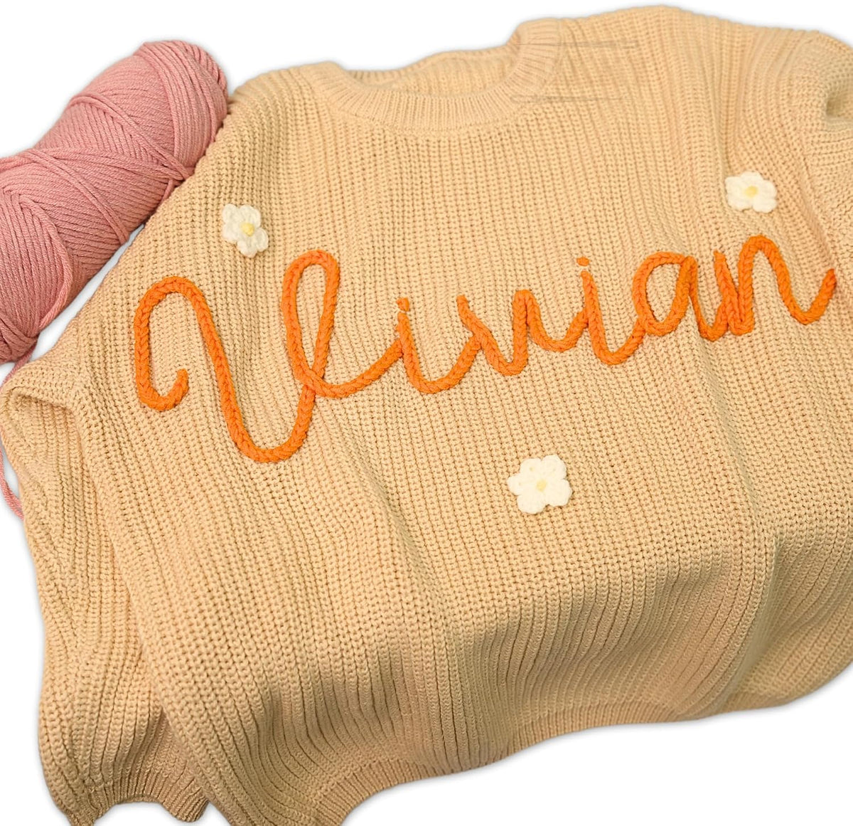Personalized Baby Name Sweater