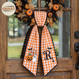 Halloween Personalized Wreath Sash — image 2