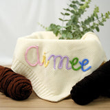 Personalized Knit Baby Blanket — 5 — image 7