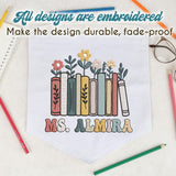Personalized Embroidered Teacher Banner — 1 — image 5