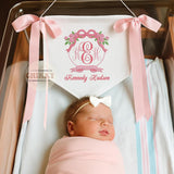 Personalized Embroidered Baby Name Banner — 3 — image 2