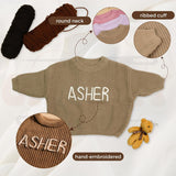 Personalized Baby Name Sweater — image 2