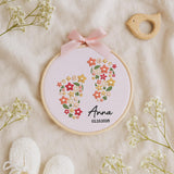 Personalized Embroidered Baby Name Hoop — 16 — image 8