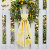 Christmas Personalized Wreath Sash — image 4