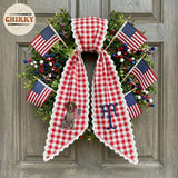 Patriotic Personalized Wreath Sash — image 6