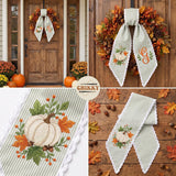 Halloween Personalized Wreath Sash — image 5