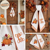 Halloween Personalized Wreath Sash — image 4
