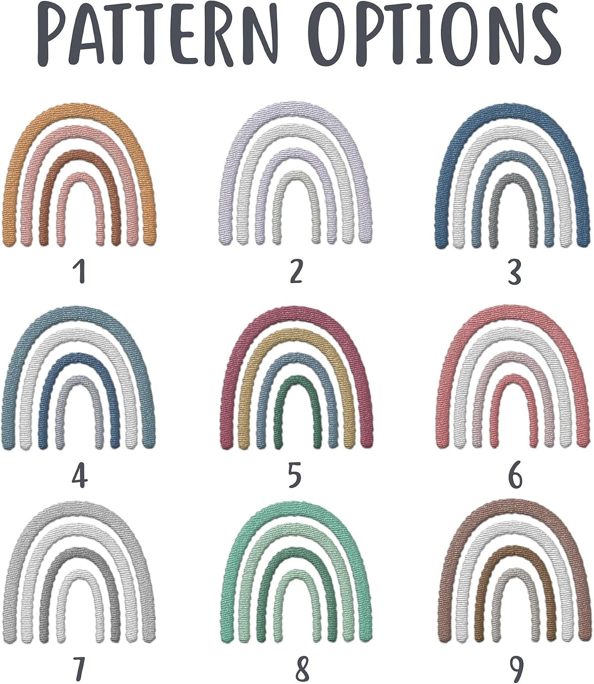 Personalized Knit Baby Blanket — 4 - Rainbow — image 5