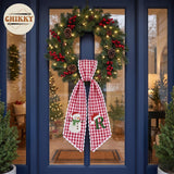 Christmas Personalized Wreath Sash — image 2