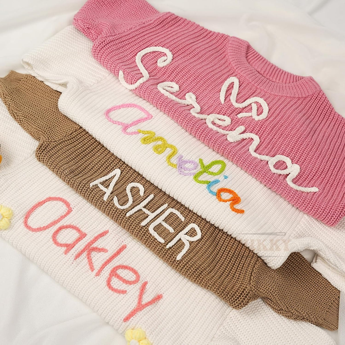 Personalized Baby Name Sweater — image 5