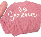 Personalized Baby Name Sweater