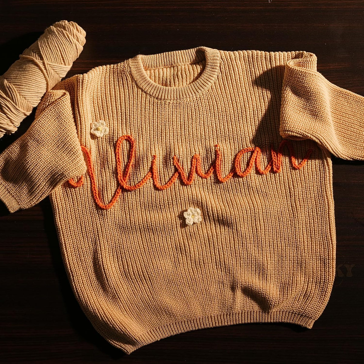 Personalized Baby Name Sweater — image 4