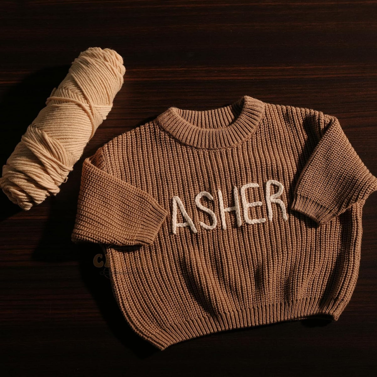 Personalized Baby Name Sweater — image 4