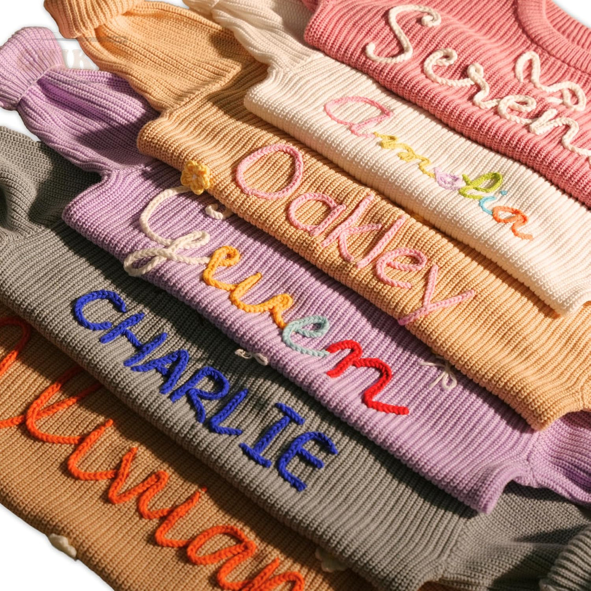 Personalized Baby Name Sweater