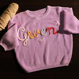 Personalized Baby Name Sweater — image 4