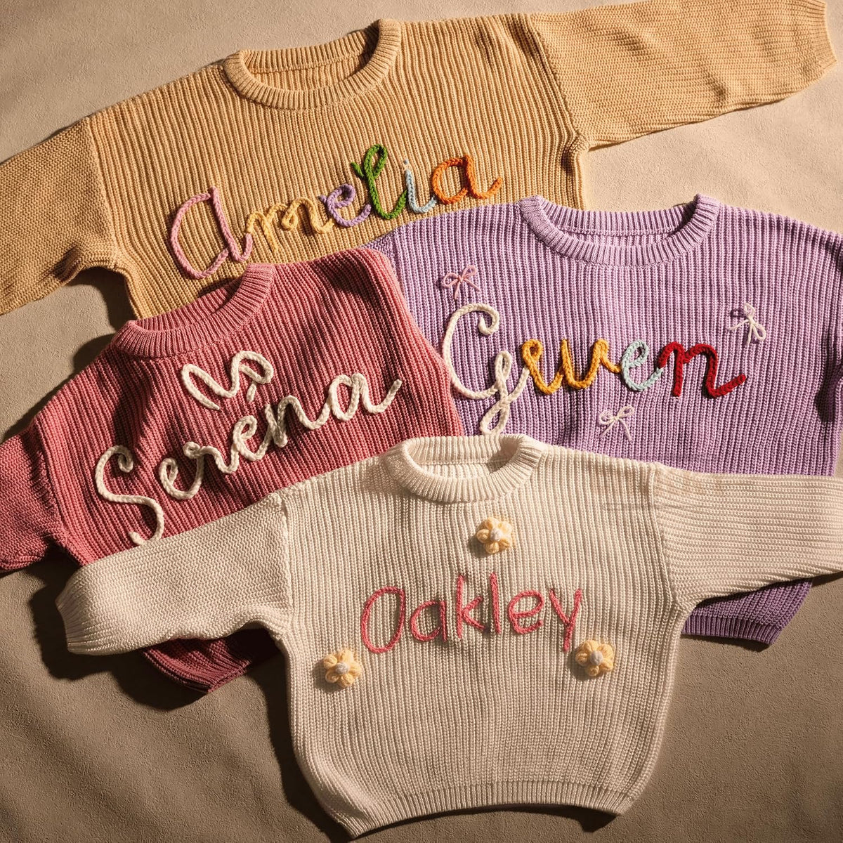 Personalized Baby Name Sweater — image 5
